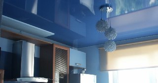 Натяжной потолок на кухню Красный Сулин, цена от 6226 руб.